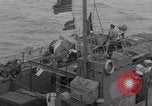 Image of landing craft departure WW2 France, 1944, second 57 stock footage video 65675079353