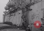 Image of Free French depart landing craft to Cherbourg France, 1944, second 8 stock footage video 65675079354