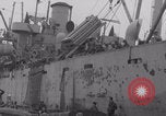 Image of Free French depart landing craft to Cherbourg France, 1944, second 25 stock footage video 65675079354