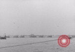 Image of Free French depart landing craft to Cherbourg France, 1944, second 34 stock footage video 65675079354