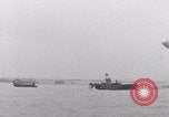 Image of Free French depart landing craft to Cherbourg France, 1944, second 49 stock footage video 65675079354
