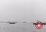 Image of Free French depart landing craft to Cherbourg France, 1944, second 52 stock footage video 65675079354