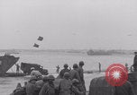 Image of Free French depart landing craft to Cherbourg France, 1944, second 54 stock footage video 65675079354