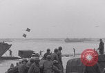 Image of Free French depart landing craft to Cherbourg France, 1944, second 55 stock footage video 65675079354