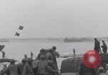 Image of Free French depart landing craft to Cherbourg France, 1944, second 60 stock footage video 65675079354