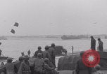 Image of Free French depart landing craft to Cherbourg France, 1944, second 62 stock footage video 65675079354