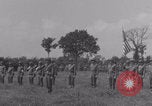 Image of General Manton S Eddy awards medals WW2 Marigny France, 1944, second 8 stock footage video 65675079355
