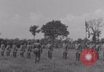 Image of General Manton S Eddy awards medals WW2 Marigny France, 1944, second 11 stock footage video 65675079355