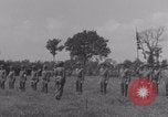 Image of General Manton S Eddy awards medals WW2 Marigny France, 1944, second 12 stock footage video 65675079355