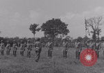 Image of General Manton S Eddy awards medals WW2 Marigny France, 1944, second 14 stock footage video 65675079355