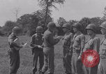 Image of General Manton S Eddy awards medals WW2 Marigny France, 1944, second 17 stock footage video 65675079355