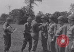 Image of General Manton S Eddy awards medals WW2 Marigny France, 1944, second 18 stock footage video 65675079355