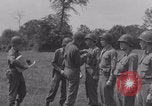 Image of General Manton S Eddy awards medals WW2 Marigny France, 1944, second 19 stock footage video 65675079355