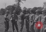 Image of General Manton S Eddy awards medals WW2 Marigny France, 1944, second 21 stock footage video 65675079355