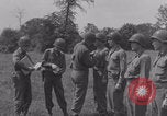 Image of General Manton S Eddy awards medals WW2 Marigny France, 1944, second 22 stock footage video 65675079355