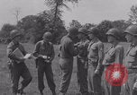 Image of General Manton S Eddy awards medals WW2 Marigny France, 1944, second 24 stock footage video 65675079355