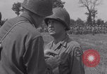 Image of General Manton S Eddy awards medals WW2 Marigny France, 1944, second 40 stock footage video 65675079355