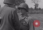 Image of General Manton S Eddy awards medals WW2 Marigny France, 1944, second 41 stock footage video 65675079355