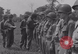 Image of General Manton S Eddy awards medals WW2 Marigny France, 1944, second 52 stock footage video 65675079355