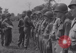 Image of General Manton S Eddy awards medals WW2 Marigny France, 1944, second 53 stock footage video 65675079355