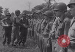 Image of General Manton S Eddy awards medals WW2 Marigny France, 1944, second 55 stock footage video 65675079355