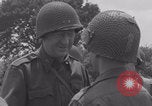 Image of General Manton S Eddy awards medals WW2 Marigny France, 1944, second 59 stock footage video 65675079355