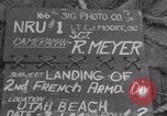 Image of Triumphant Free French arrive Utah Beach Normandy France, 1944, second 4 stock footage video 65675079358