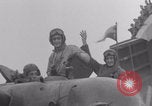 Image of Triumphant Free French arrive Utah Beach Normandy France, 1944, second 40 stock footage video 65675079358