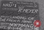 Image of Utah Beach landing Free French assemble Normandy France, 1944, second 39 stock footage video 65675079359