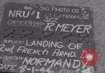 Image of Utah Beach landing Free French assemble Normandy France, 1944, second 40 stock footage video 65675079359