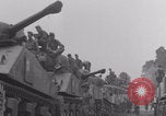 Image of French 2nd Armored tanks WW2 Normandy France, 1944, second 8 stock footage video 65675079360