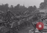 Image of French 2nd Armored tanks WW2 Normandy France, 1944, second 15 stock footage video 65675079360