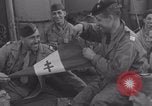 Image of Free French soldiers with civilians Normandy Foucarville France, 1944, second 15 stock footage video 65675079361