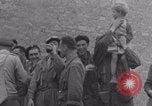 Image of Free French soldiers with civilians Normandy Foucarville France, 1944, second 28 stock footage video 65675079361