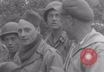 Image of Free French soldiers with Normandy children Foucarville France, 1944, second 5 stock footage video 65675079362