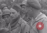 Image of Free French soldiers with Normandy children Foucarville France, 1944, second 9 stock footage video 65675079362