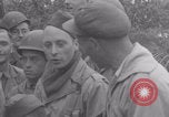 Image of Free French soldiers with Normandy children Foucarville France, 1944, second 11 stock footage video 65675079362