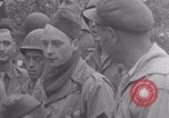 Image of Free French soldiers with Normandy children Foucarville France, 1944, second 12 stock footage video 65675079362