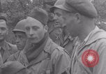 Image of Free French soldiers with Normandy children Foucarville France, 1944, second 14 stock footage video 65675079362