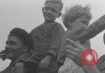 Image of Free French soldiers with Normandy children Foucarville France, 1944, second 22 stock footage video 65675079362