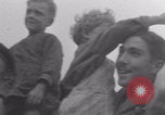 Image of Free French soldiers with Normandy children Foucarville France, 1944, second 23 stock footage video 65675079362