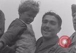 Image of Free French soldiers with Normandy children Foucarville France, 1944, second 24 stock footage video 65675079362