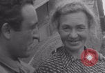 Image of Free French soldiers with Normandy children Foucarville France, 1944, second 37 stock footage video 65675079362
