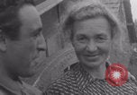 Image of Free French soldiers with Normandy children Foucarville France, 1944, second 38 stock footage video 65675079362