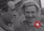Image of Free French soldiers with Normandy children Foucarville France, 1944, second 42 stock footage video 65675079362