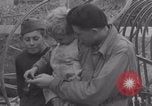 Image of Free French soldiers with Normandy children Foucarville France, 1944, second 53 stock footage video 65675079362