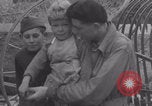 Image of Free French soldiers with Normandy children Foucarville France, 1944, second 54 stock footage video 65675079362