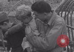 Image of Free French soldiers with Normandy children Foucarville France, 1944, second 56 stock footage video 65675079362