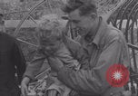 Image of Free French soldiers with Normandy children Foucarville France, 1944, second 62 stock footage video 65675079362