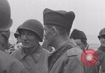Image of 2nd Armored Division officers meeting Normandy France, 1944, second 4 stock footage video 65675079363